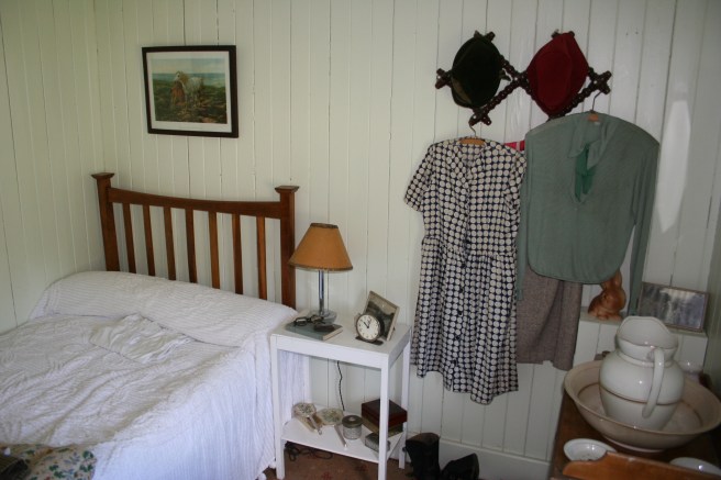 Schlafstube eines Cottage in den 20er-30er