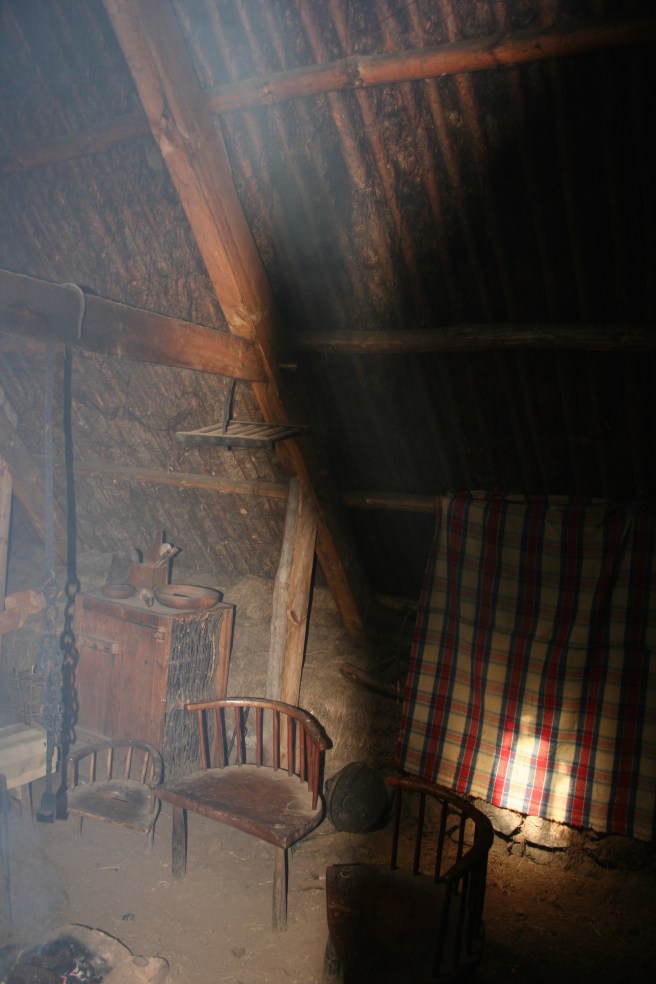 Rauchabzug und Lichtquelle