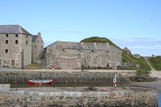 Portsay Harbours, ein alter Hafen