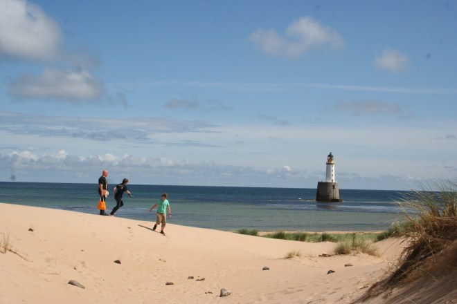 Rattray Head oberhalb von Aberdeen