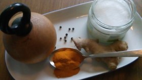 Kurkuma Latte herstellen