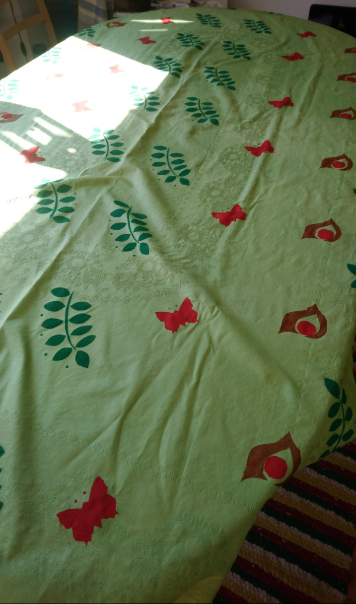ganze decke